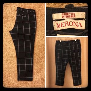 Merona Pinstripe Ankle Pants
